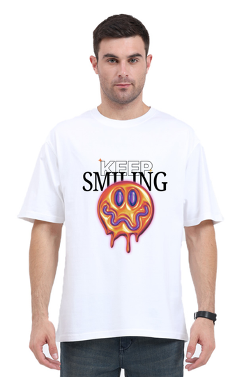 Keep Smiling Oversized T-shirt