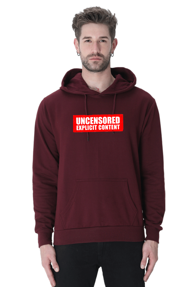 Uncensored Content Unisex Hooded Sweatshirt