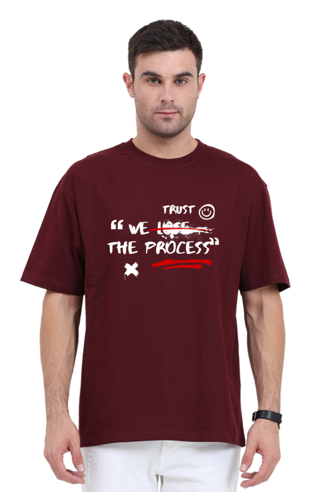 We Trust The Process Oversized T-shirt