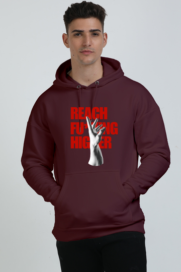 Reach Fu*king Higher Oversized Hoodie