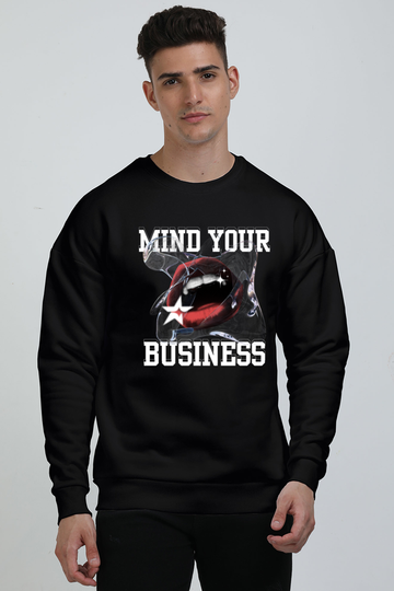 Mind Your Business Oversized Sweatshirt