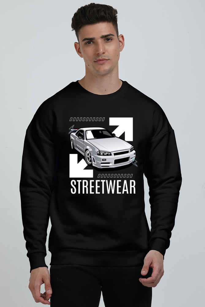 Oversized Sweatshirt Streetwear