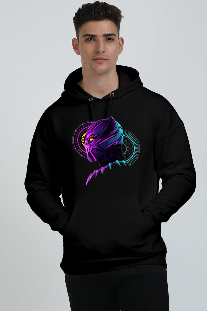 "Oversized Hoodie! Wakanda Forever: Rule the Streets in the Black Panther "