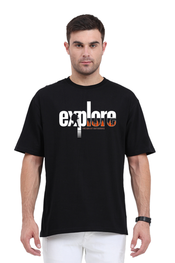 "Explore" Oversized Classic T-shirt.