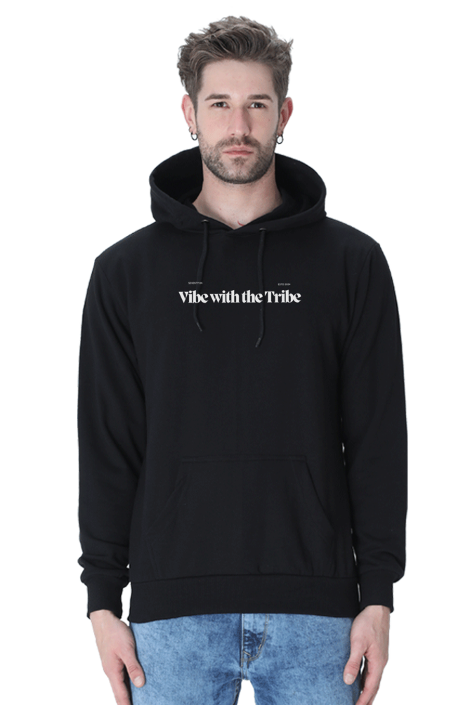 "Vibe with Tribe" Unisex Hooded Sweatshirt