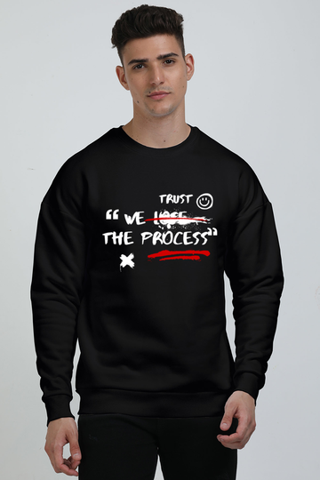 Trust the Process Oversized Sweatshirt