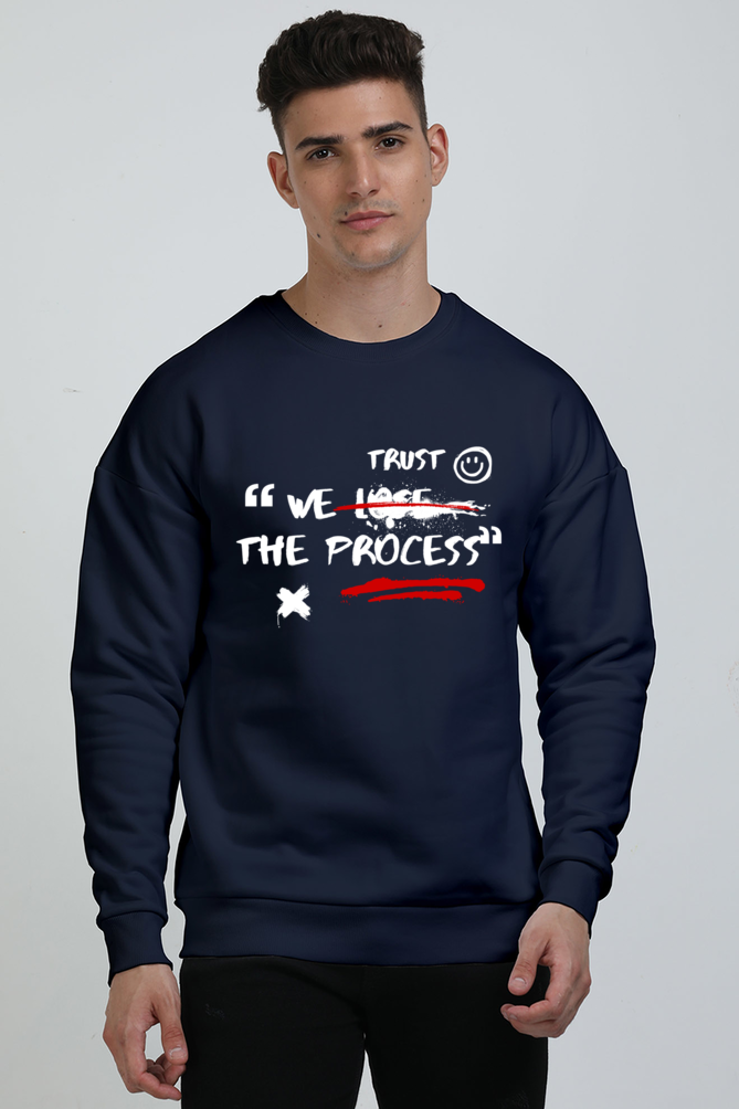 Trust the Process Oversized Sweatshirt