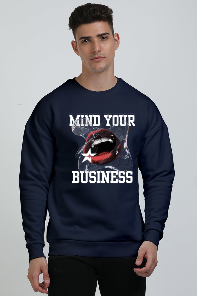 Mind Your Business Oversized Sweatshirt