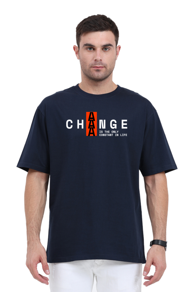 "Change" Unisex Oversized T-shirt