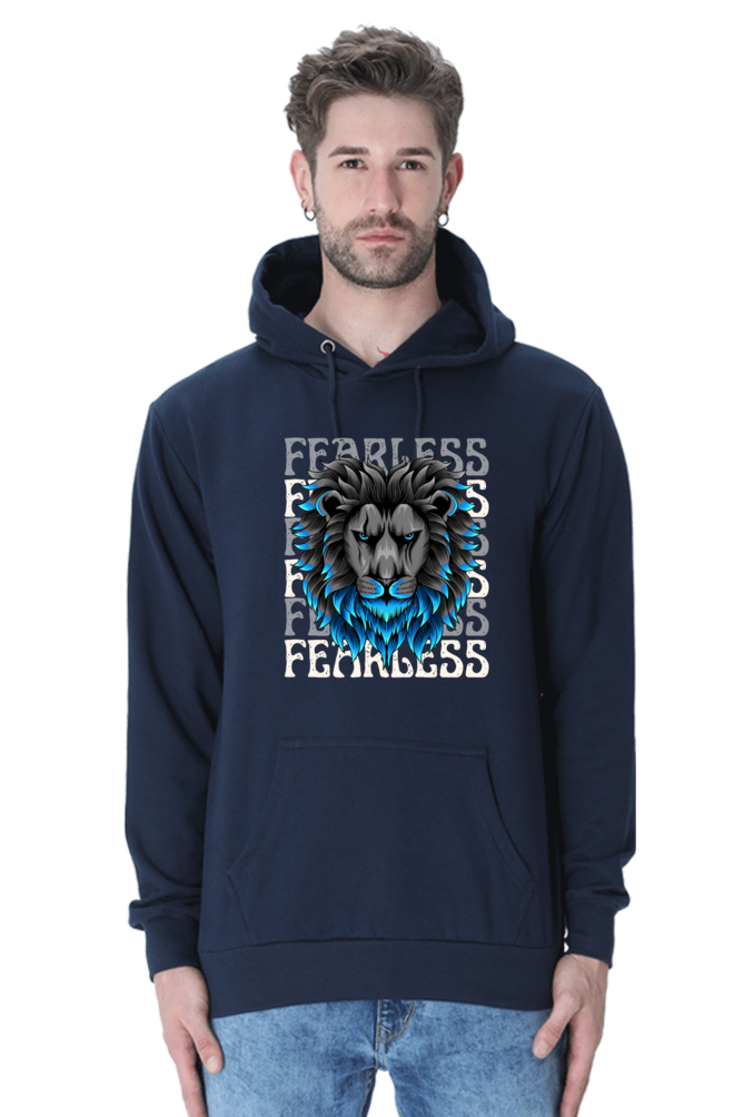 Fearless Illustrated Unisex Hooded Sweatshirt.