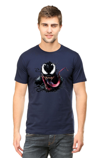 Venom Round Neck Half Sleeve Classic T-shirt