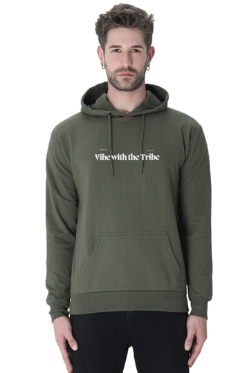 "Vibe with Tribe" Unisex Hooded Sweatshirt