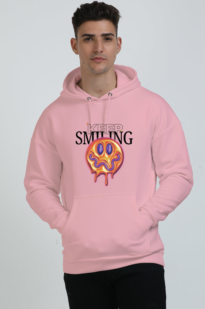 Keep Smiling Oversized Hoodie