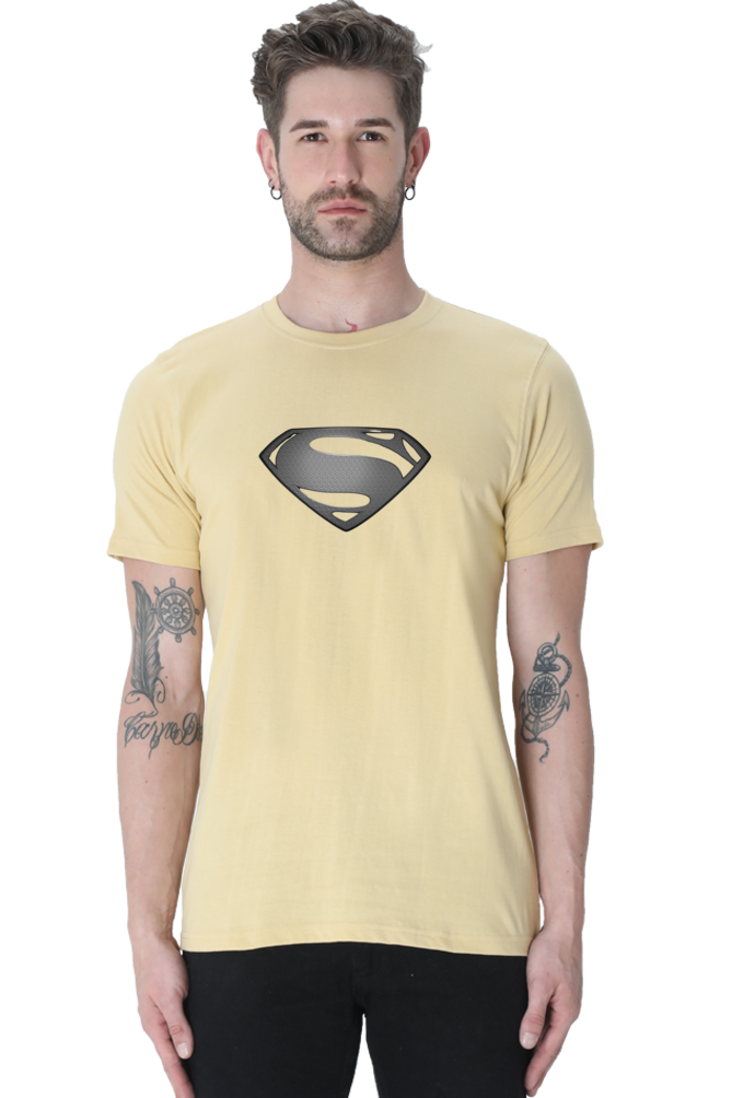 Superman Logo Half Sleeve Regular Classic T-shirt