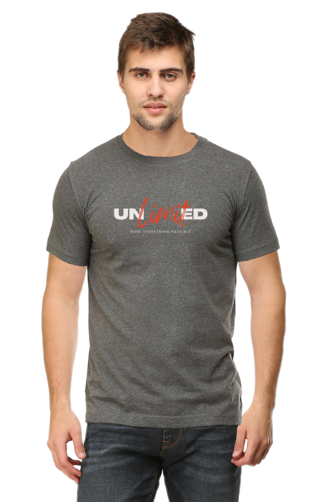 Unlimited Graphic Half-Sleeve T-Shirt