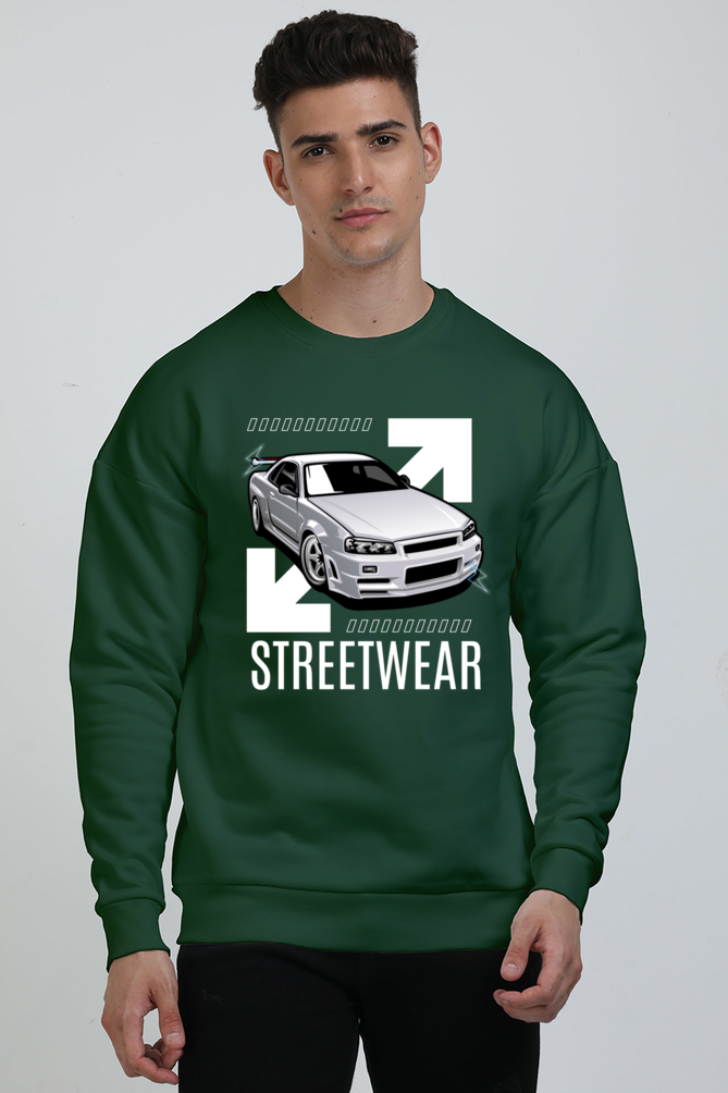 Oversized Sweatshirt Streetwear