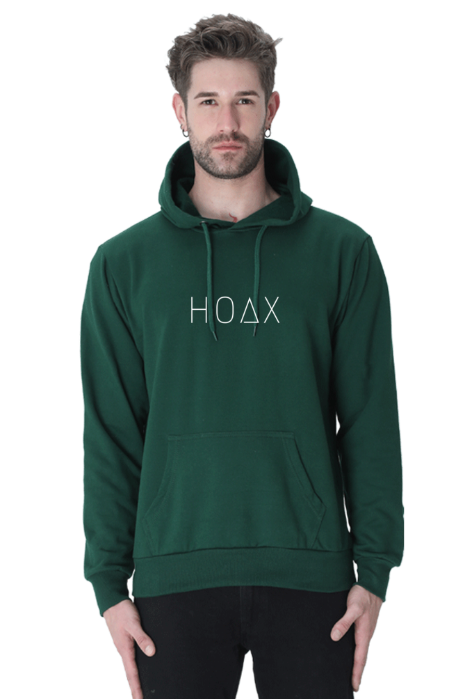 HOAX Unisex Hooded Sweatshirt – Bold Style, Unmatched Comfort