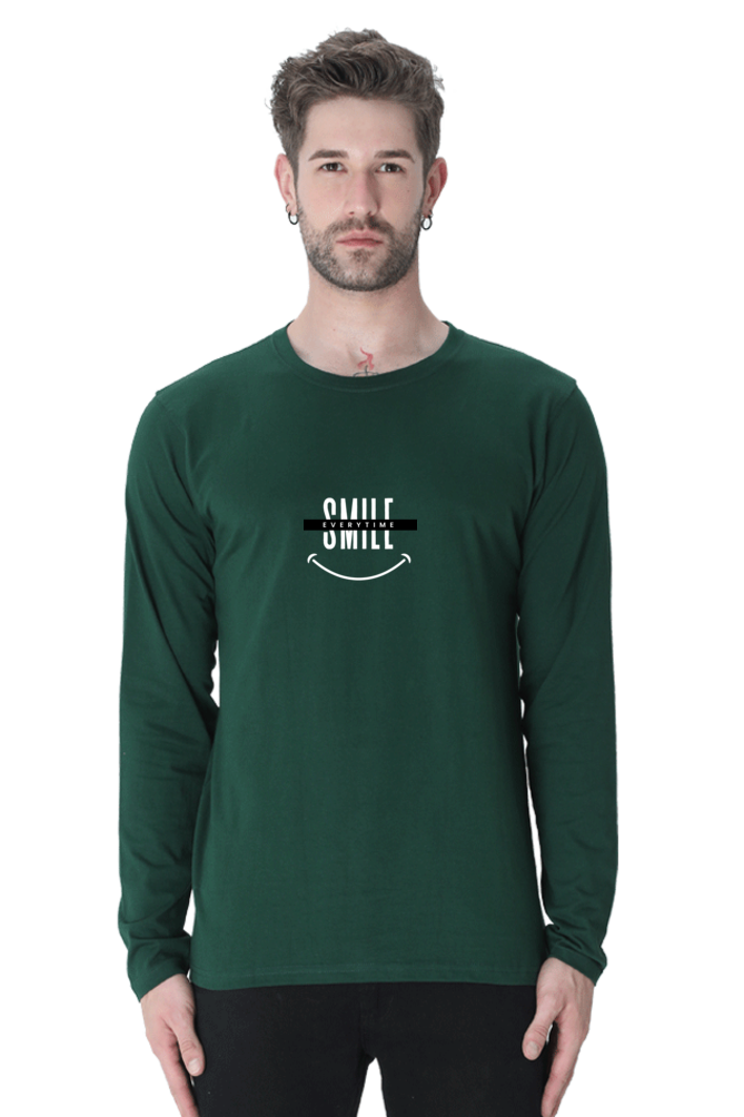 Smile Full-Sleeve T-Shirt